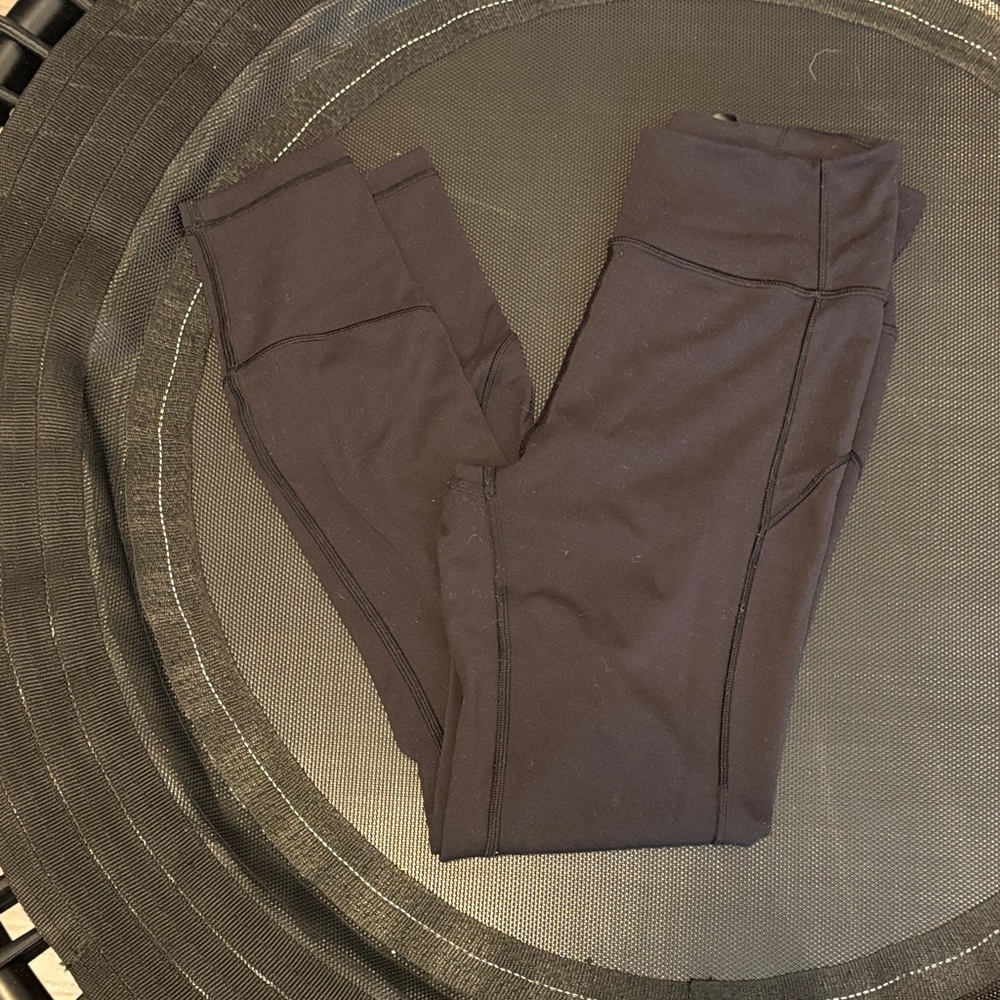 lululemon athletica Black High-Rise Workout Leggings